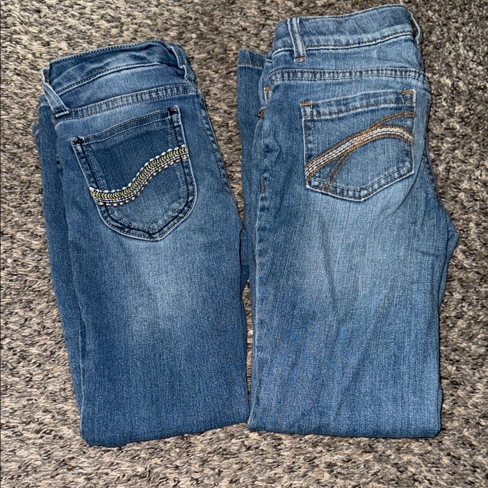 Girls size 7 jeans